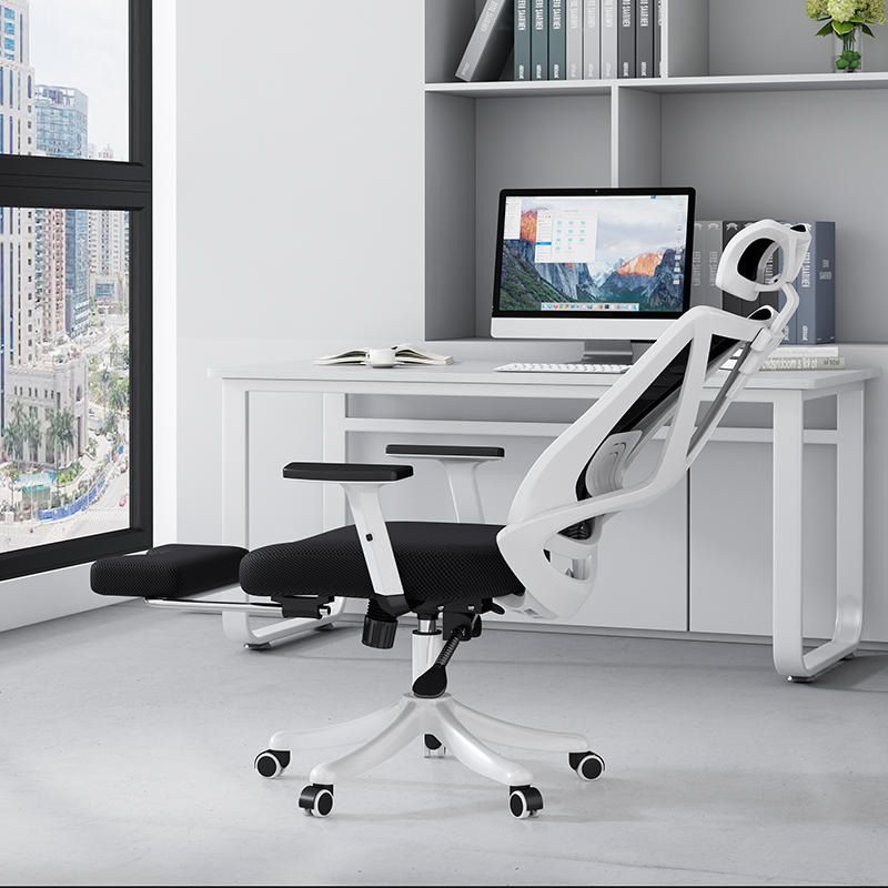 Modern Office Chair No Distressing Ergonomic Slide Chair with Wheels Clearhalo 'furn' 'furn_office_chair' 'Furniture' 'Office Chairs' 'Office Furniture' 'office_chair' 1200x1200_8ecfb462-6688-4791-9412-5a750d726032