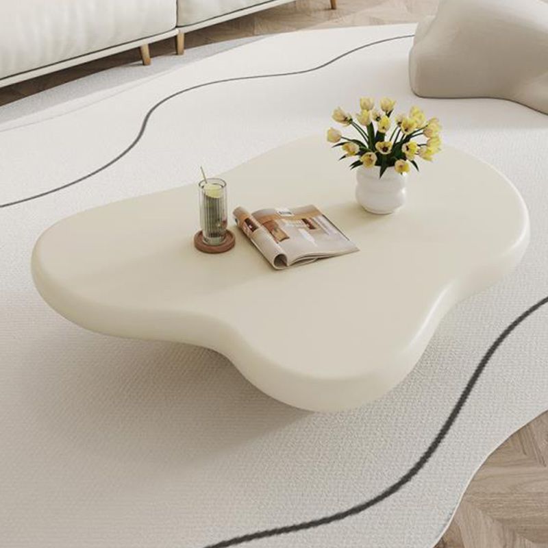 Modern 4 Legs Cocktail Table Wood Free Form Coffee Cocktail Table Clearhalo 'Coffee & Accent Tables' 'Coffee Tables' 'coffee_tables' 'furn' 'furn_coffee_tables' 'Furniture' 'Living Room Furniture' 1200x1200_8ed03bb3-10b5-4c8f-a7c2-c82080d37ba7
