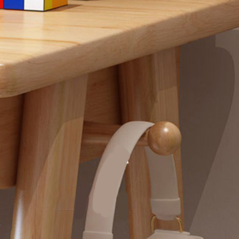 Contemporary Wood Office Desk 29.52" H Writing Desk With 2 Drawers Clearhalo 'furn' 'furn_office_desk' 'Furniture' 'Office Desks' 'Office Furniture' 'office_desk' 1200x1200_8ed04568-3230-4a7b-b235-e3e69e47733e