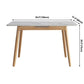 Rectangle Extendable Stone Dining Site Table Traditional Luxury Dinette Table for Home Clearhalo ' dining_table' 'Dining Tables & Seating' 'Dining Tables' 'furn' 'furn_dining_table' 'Furniture' 'furniture_dining_table' 'Kitchen & Dining Furniture' 'kitchen&dining_furn' 'kitchen' 'kitchen_dining_table' 1200x1200_8ed04794-a480-4af0-b971-09687e85929b