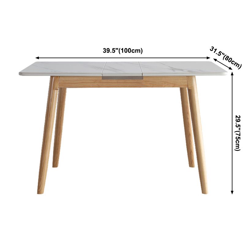 Rectangle Extendable Stone Dining Site Table Traditional Luxury Dinette Table for Home Clearhalo ' dining_table' 'Dining Tables & Seating' 'Dining Tables' 'furn' 'furn_dining_table' 'Furniture' 'furniture_dining_table' 'Kitchen & Dining Furniture' 'kitchen&dining_furn' 'kitchen' 'kitchen_dining_table' 1200x1200_8ed04794-a480-4af0-b971-09687e85929b