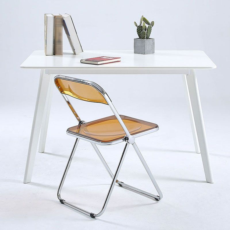 Industrial Style Open Back Dining Side Chair Plastic Dining Armless Chair Clearhalo ' kitchen&dining_furn' 'Dining Chairs' 'Dining Tables & Seating' 'dining_chair' 'furn' 'furn_dining_chair' 'Furniture' 'furniture_dining_chair' 'Kitchen & Dining Furniture' 'kitchen' 1200x1200_8ed23246-1783-4fad-baff-4289eb7cf058