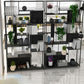 Industrial Open Rectangle Storage Bookshelf Home Office Etagere Bookcase Clearhalo 'Bookcases' 'furn' 'furn_bookcases' 'Furniture' 'Office Furniture' 1200x1200_8ed2cd33-b75b-43d5-aedc-997ece74b585