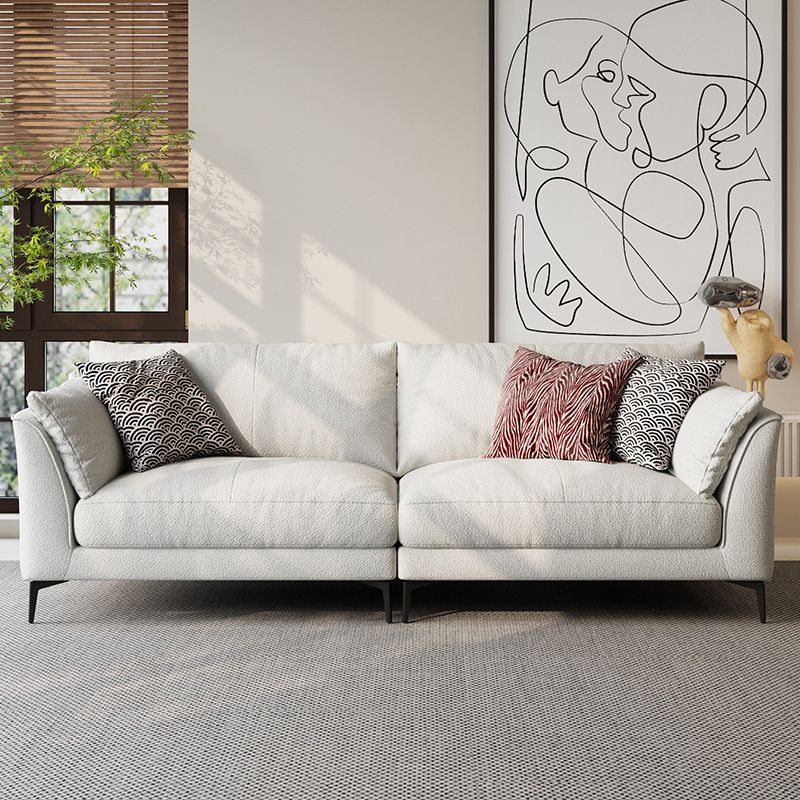 Cojines contemporáneos Sofá estacionaria del brazo de almohada estándar