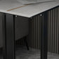 Modern Rectangle Hall/Pub Table Stone Bistro Bar Height Cocktail Table Clearhalo 'Bar Furniture' 'Bar Tables' 'bar_tables' 'furn' 'furn_bar_tables' 'Furniture' 'furniture_bar_tables' 'Kitchen & Dining Furniture' 1200x1200_8ed6badd-0753-4b0c-8936-d9cedcb3c894