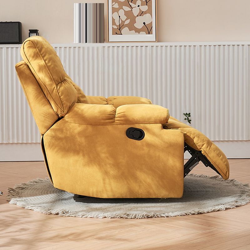 Reclina standard moderna e contemporanea Microsuede con trapuntato