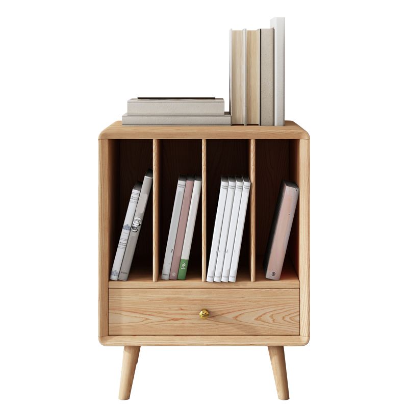 Solid Wood 3 Legs End Table Modernistic Rectangular Side Table