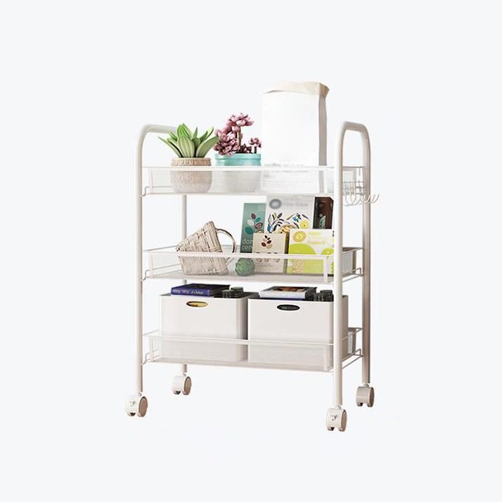 Industrial Metal Etagere Bookshelf Vertical Open Bookcase with Caster Wheels Clearhalo 'Bookcases' 'furn' 'furn_bookcases' 'Furniture' 'furniture_bookcases' 'Office Furniture' 1200x1200_8ed95de2-6c4b-47ec-8220-06f433a51251