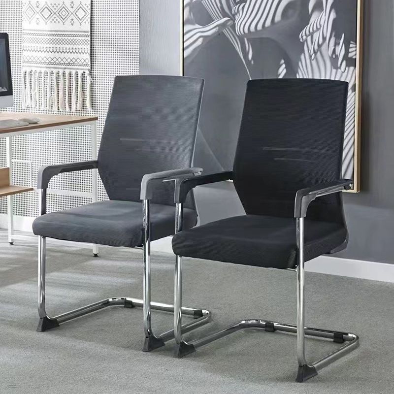 19" Wide Modern Desk Chair Breathable AirGrid Fixed Arms Office Chair Clearhalo 'furn' 'furn_office_chair' 'Furniture' 'Office Chairs' 'Office Furniture' 'office_chair' 1200x1200_8edb63f7-1253-4a68-8dd8-9f67274563b2