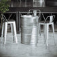 1/3/4 Pieces Industrial Bar Stool and Table Set Silver Iron Bar Set Clearhalo 'Bar Furniture' 'furn' 'furn_home_bar_bar_sets' 'Furniture' 'Home Bars & Bar Sets' 'home_bar_bar_sets' 'Kitchen & Dining Furniture' 1200x1200_8edbbfd7-2a7b-4144-a719-0523269210d7