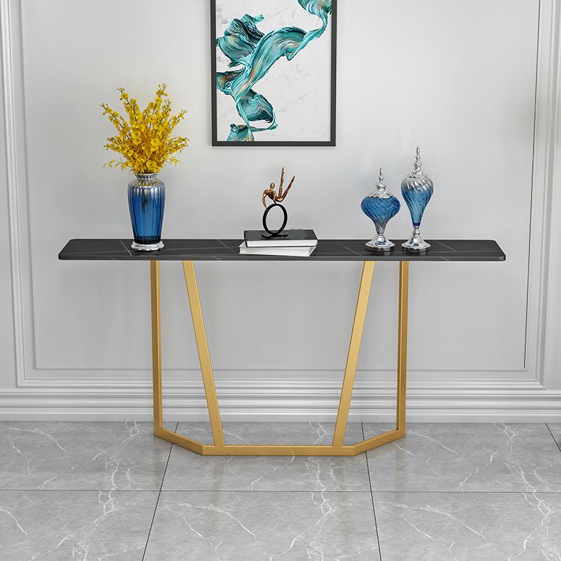 Tabla de consola sofá moderna Tabla de acento de consola de acabado antiguo