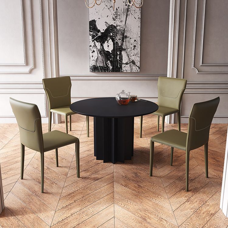 Modern Standard Kitchen Dining Table Wood Round Shape Dining Table with Pedestal Base Clearhalo ' dining_table' 'Dining Tables & Seating' 'Dining Tables' 'furn' 'furn_dining_table' 'Furniture' 'furniture_dining_table' 'Kitchen & Dining Furniture' 'kitchen&dining_furn' 'kitchen' 'kitchen_dining_table' 1200x1200_8edfc01c-1a36-46eb-9642-16872267532c
