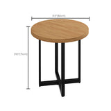 Modern Solid Wood Dining Table Round Dining Table for Home Use