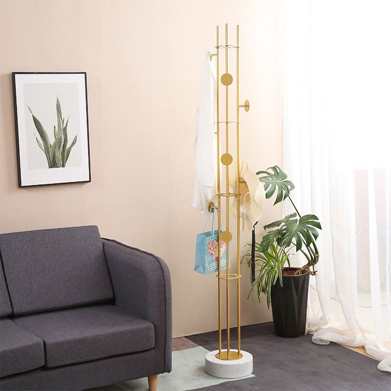 Ganci per appendiabiti per albero della sala ganci moderni in metallo poppa