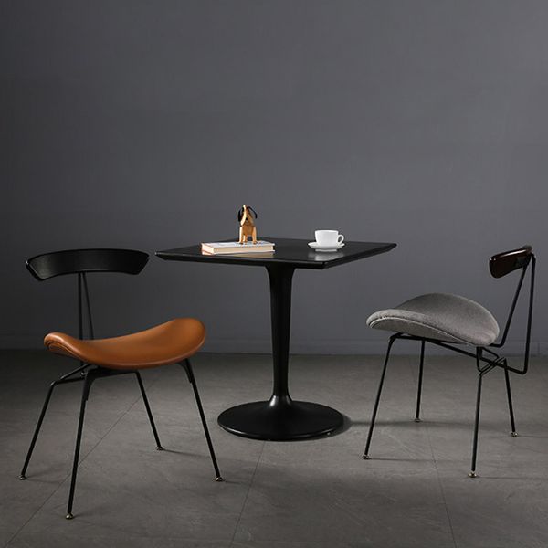 Industrial Style Dining Site Table Plastic Dining Room Collection with Tulip Base Clearhalo ' dining_table' 'Dining Tables & Seating' 'Dining Tables' 'furn' 'furn_dining_table' 'Furniture' 'furniture_dining_table' 'Kitchen & Dining Furniture' 'kitchen&dining_furn' 'kitchen' 'kitchen_dining_table' 1200x1200_8ee96df6-d310-4d6e-a659-e72c42220807