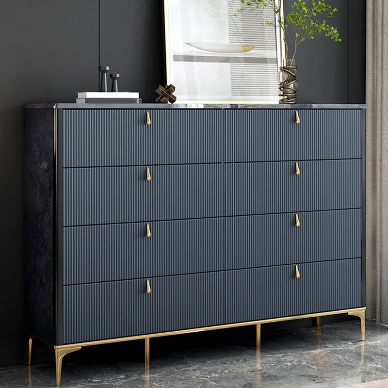 Comò Glam da 15,21 pollici con 5/7/8 cassetti e cassettiera portaoggetti