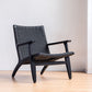 Solid Wood Frame Lounge Chair Arms Included Woven Back Chair Clearhalo 'Accent Chairs' 'accent_chairs' 'Chairs & Seating' 'furn' 'furn_accent_chairs' 'Furniture' 'Living Room Furniture' 1200x1200_8eec192c-83a3-4fdb-9925-2fc9a3013bb3