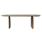 Oval Pine Solid Wood Table Modern Dining Table with Double Pedestal for Restaurant Clearhalo ' dining_table' 'Dining Tables & Seating' 'Dining Tables' 'furn' 'furn_dining_table' 'Furniture' 'furniture_dining_table' 'Kitchen & Dining Furniture' 'kitchen&dining_furn' 'kitchen' 'kitchen_dining_table' 1200x1200_8ef2a289-1ea1-46a9-ac21-8b37a9448a59