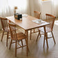 Contemporary Style Dining Table with Fixed Solid Wood Dining Table and Chairs for Home Use Clearhalo 'Dining Room Sets' 'Dining Tables & Seating' 'dining_room_set' 'furn' 'furn_dining_room_set' 'Furniture' 'furniture_dining_room_set' 'Kitchen & Dining Furniture' 'kitchen&dining_furn' 'kitchen' 1200x1200_8ef395fa-509d-4d36-9901-de0de0d9e924