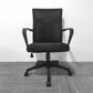 Modern Slide Office Chair Mid Back Fixed Arms Adjustable Seat Desk Chair with Wheels Clearhalo 'furn' 'furn_office_chair' 'Furniture' 'Office Chairs' 'Office Furniture' 'office_chair' 1200x1200_8efba2dd-c2a7-44c8-9ad1-c7310991bce3