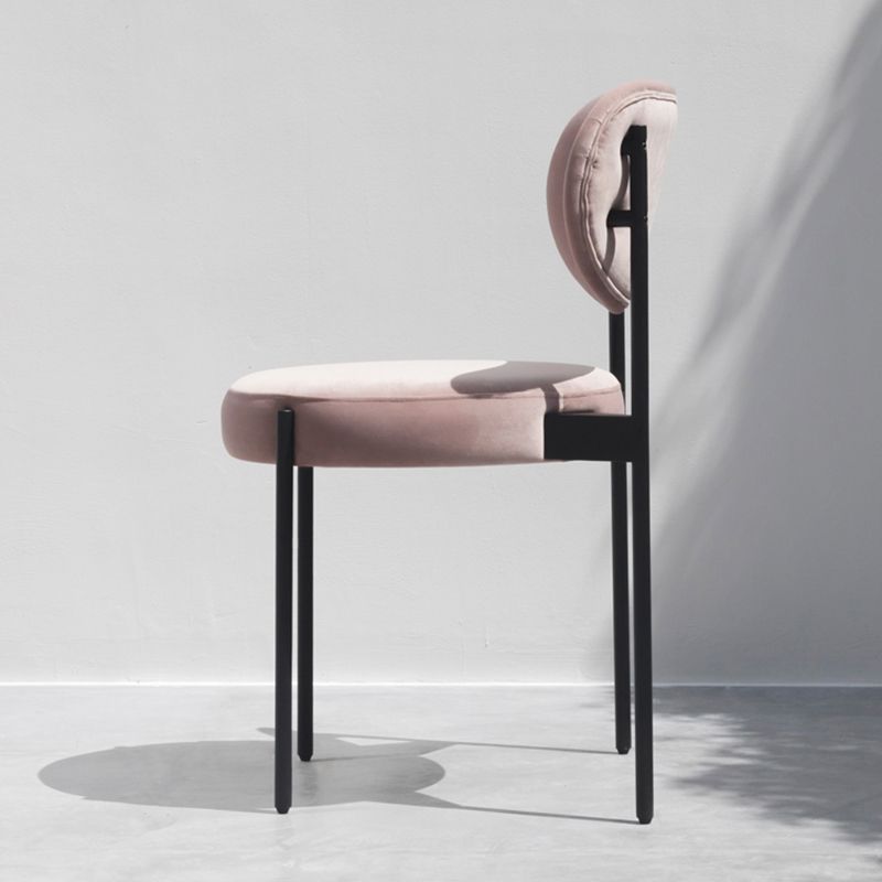 Scandinavian Style Upholstered Side Chairs Open Back Dining Side Chair for Home Clearhalo ' kitchen&dining_furn' 'Dining Chairs' 'Dining Tables & Seating' 'dining_chair' 'furn' 'furn_dining_chair' 'Furniture' 'furniture_dining_chair' 'Kitchen & Dining Furniture' 'kitchen' 1200x1200_8eff22c4-1a0a-4c26-90b7-2da46b335d67