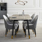 Simplicity Style Home Sintered Stone Dining Table Rectangular Shape Table with 4 Legs Base Clearhalo ' dining_table' 'Dining Tables & Seating' 'Dining Tables' 'furn' 'furn_dining_table' 'Furniture' 'furniture_dining_table' 'Kitchen & Dining Furniture' 'kitchen&dining_furn' 'kitchen' 'kitchen_dining_table' 1200x1200_8eff7142-ae40-4d54-b315-4d15bee94507