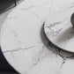Contemporary Style Marble Table Round Pedestal Base Dining Table with Turntable Clearhalo ' dining_table' 'Dining Tables & Seating' 'Dining Tables' 'furn' 'furn_dining_table' 'Furniture' 'furniture_dining_table' 'Kitchen & Dining Furniture' 'kitchen&dining_furn' 'kitchen' 'kitchen_dining_table' 1200x1200_8f00f8ea-0144-4d27-b10a-9288d08618fa