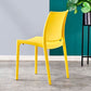 Modern Contemporary Plastic Side Chairs Multicolor Open Back Side Chair Set Clearhalo ' kitchen&dining_furn' 'Dining Chairs' 'Dining Tables & Seating' 'dining_chair' 'furn' 'furn_dining_chair' 'Furniture' 'furniture_dining_chair' 'Kitchen & Dining Furniture' 'kitchen' 1200x1200_8f01e984-0310-4d41-b8f1-bb6a8637c693