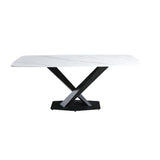 Contemporary Metal Dining Room Set 1/2/5/7 Pieces Dining Set for Home Use Clearhalo 'Dining Room Sets' 'Dining Tables & Seating' 'dining_room_set' 'furn' 'furn_dining_room_set' 'Furniture' 'furniture_dining_room_set' 'Kitchen & Dining Furniture' 1200x1200_8f03411a-44e3-4d5a-bb4a-08f47242e924