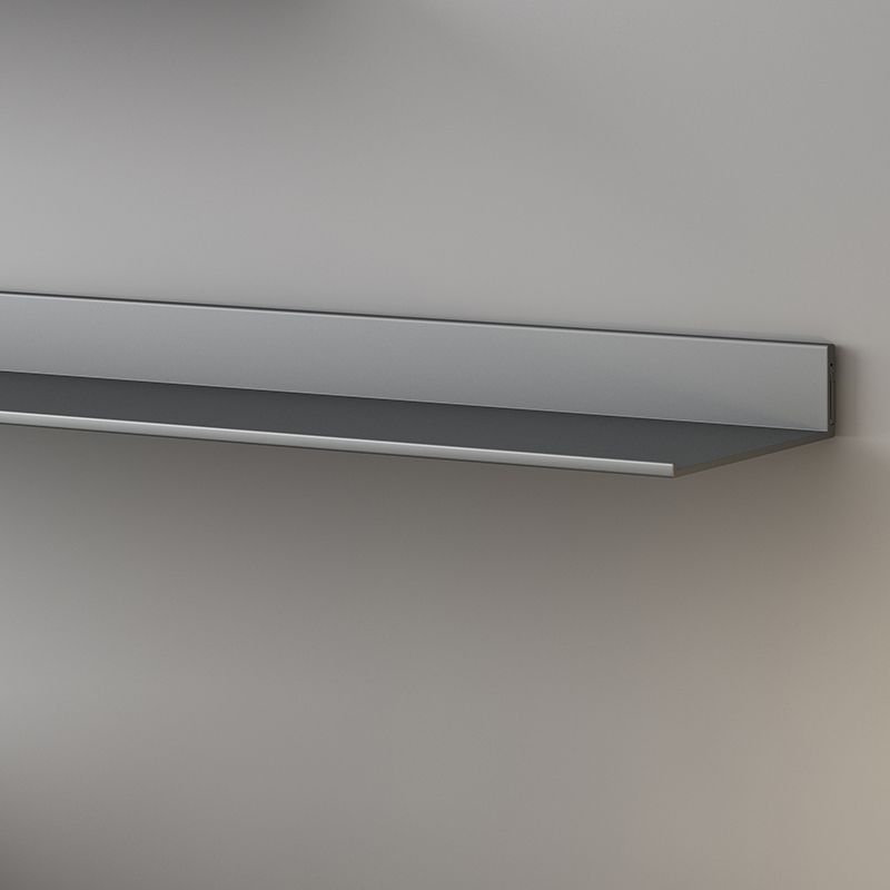 Metal Bookshelf Wall Mounted Contemporary Bookcase for Home Office Clearhalo 'Bookcases' 'furn' 'furn_bookcases' 'Furniture' 'Office Furniture' 1200x1200_8f03aa61-9c2a-4f6c-bf74-6057c2a97c34