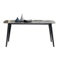 Rectangle Kitchen Table Industrial Dining Room Desk with 4 Legs