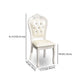 Victorian Style Marble Dining Set with White Rectangle Shape Table and 4 Legs Base for Home Use Clearhalo 'Dining Room Sets' 'Dining Tables & Seating' 'dining_room_set' 'furn' 'furn_dining_room_set' 'Furniture' 'furniture_dining_room_set' 'Kitchen & Dining Furniture' 'kitchen&dining_furn' 'kitchen' 1200x1200_8f05fb74-a291-4fb3-a462-c2ab70b71e37