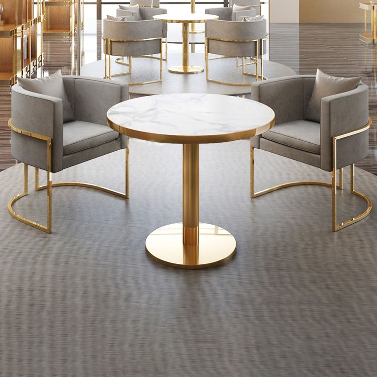 Glam 1/2/3/5 Pieces Dining Set Sintered Stone Dining Table Set for Dining Areas Clearhalo 'Dining Room Sets' 'Dining Tables & Seating' 'dining_room_set' 'furn' 'furn_dining_room_set' 'Furniture' 'furniture_dining_room_set' 'Kitchen & Dining Furniture' 'kitchen&dining_furn' 'kitchen' 1200x1200_8f06d45f-fe7b-416f-aeba-b0af295a1e63