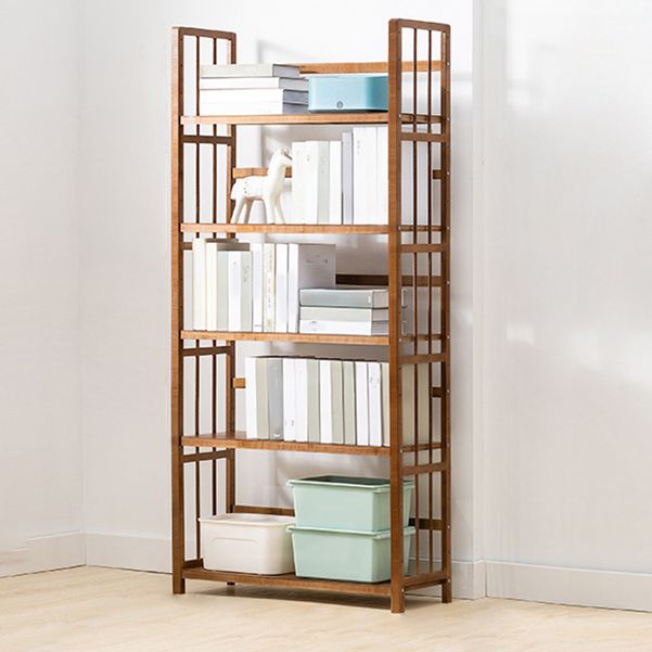 Etagere Modern Bookshelf Open Wooden Shelf Bookcase for Study Room