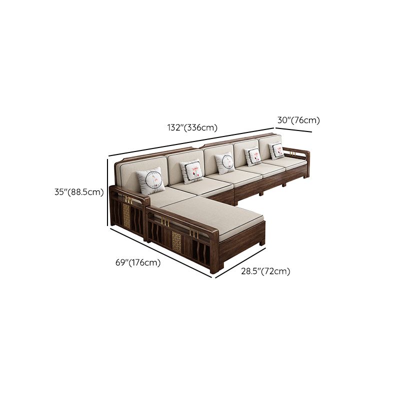 L-Shaped Square Arms Sofas Water Resistant Wooden Sectionals Clearhalo 'furn' 'furn_sectionals' 'Furniture' 'Living Room Furniture' 'Sectionals' 1200x1200_8f0b9d6b-e0b1-4077-966b-acf884f779da