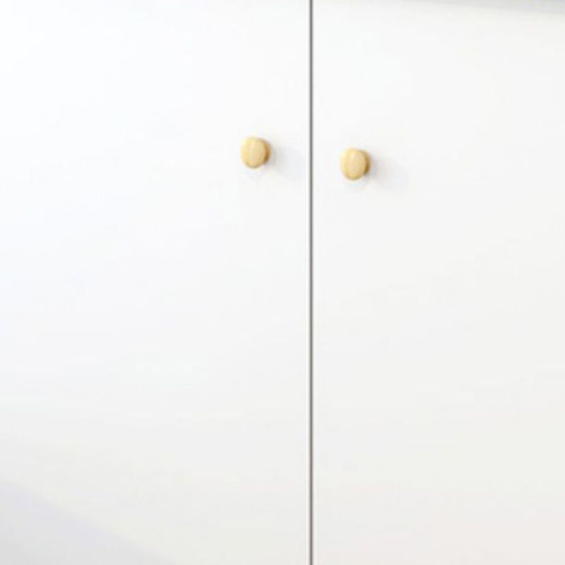 Armadio in legno fabbricato mobile moderno accento con porta e cassetto