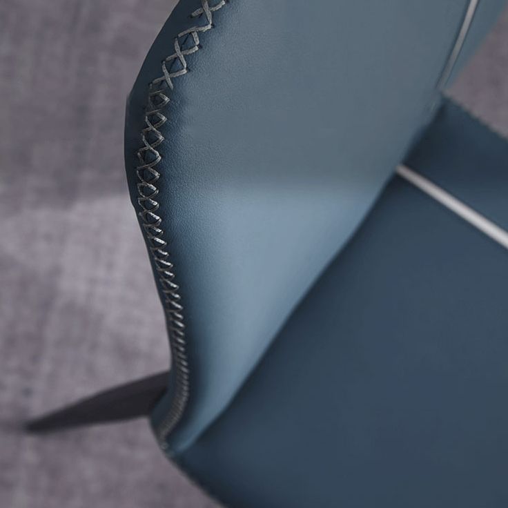 Metaal moderne indoor-outdoor zijstoelen Parsons eetkamerstoel