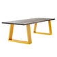 Solid Wood Top Dining Table Rectangle Pine Wood Dining Table with Sled Base Clearhalo ' dining_table' 'Dining Tables & Seating' 'Dining Tables' 'furn' 'furn_dining_table' 'Furniture' 'furniture_dining_table' 'Kitchen & Dining Furniture' 'kitchen&dining_furn' 'kitchen' 'kitchen_dining_table' 1200x1200_8f1dc01b-babd-4e82-9e9b-061684d54936