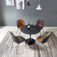 Modern Round Top Dinette Table Metal Base Dining Table for Restaurant Clearhalo 'Dining Tables & Seating' 'Dining Tables' 'dining_table' 'furn' 'furn_dining_table' 'Furniture' 'furniture_dining_table' 'Kitchen & Dining Furniture' 'kitchen' 'kitchen_dining_table' 1200x1200_8f1e780b-6520-488e-92a6-dbd4caeca6ce