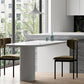Modern Solid Wood Specialty Bar Table Double Pedestal Bistro Table for Kitchen Clearhalo 'Bar Furniture' 'Bar Tables' 'bar_tables' 'Dining Tables & Seating' 'Dining Tables' 'dining_table' 'furn' 'furn_dining_table' 'Furniture' 'furniture_bar_tables' 'Kitchen & Dining Furniture' 1200x1200_8f1eb9f8-06e1-47a8-9978-b1fcf6c484a6