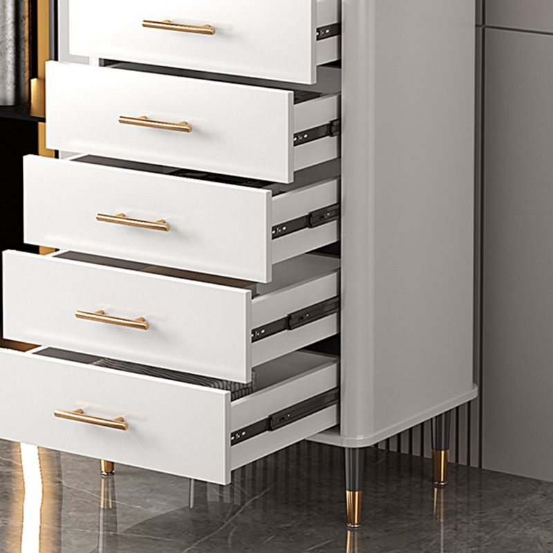 Wood Storage Cabinet Contemporary Standard Side Cabinet with Drawers Clearhalo 'Cabinets & Chests' 'cabinets_chests' 'furn' 'furn_cabinets_chests' 'Furniture' 'Living Room Furniture' 1200x1200_8f1faeb5-eeae-4c0c-9f9f-9601ce9cc352