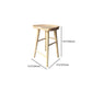 Modern Armless Backless Counter StoolWood Cafe Bar Stool with Wooden Seat and Pedal Clearhalo 'Bar Furniture' 'Bar Stools' 'bar_stools' 'furn' 'furn_bar_stools' 'Furniture' 'furniture_bar_stools' 'Kitchen & Dining Furniture' 1200x1200_8f22f97f-7f38-43c8-991e-57db8b7bea3e