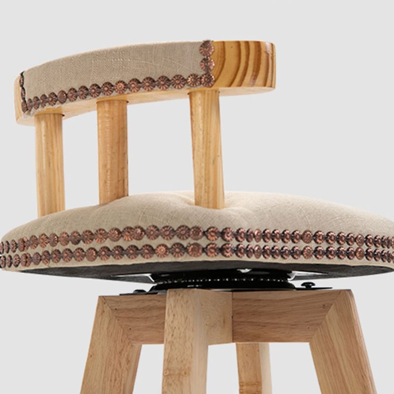 Scandinavian Natural Wood Counter Stools Low Back Bar Stools with Footrest Clearhalo 'Bar Furniture' 'Bar Stools' 'bar_stools' 'furn' 'furn_bar_stools' 'furniture_bar_stools' 'Kitchen & Dining Furniture' 'kitchen&dining_furn' 'kitchen' 'kitchen_furn' Furniture' 1200x1200_8f253ff8-c30f-4e27-8c9e-d5f518657c72