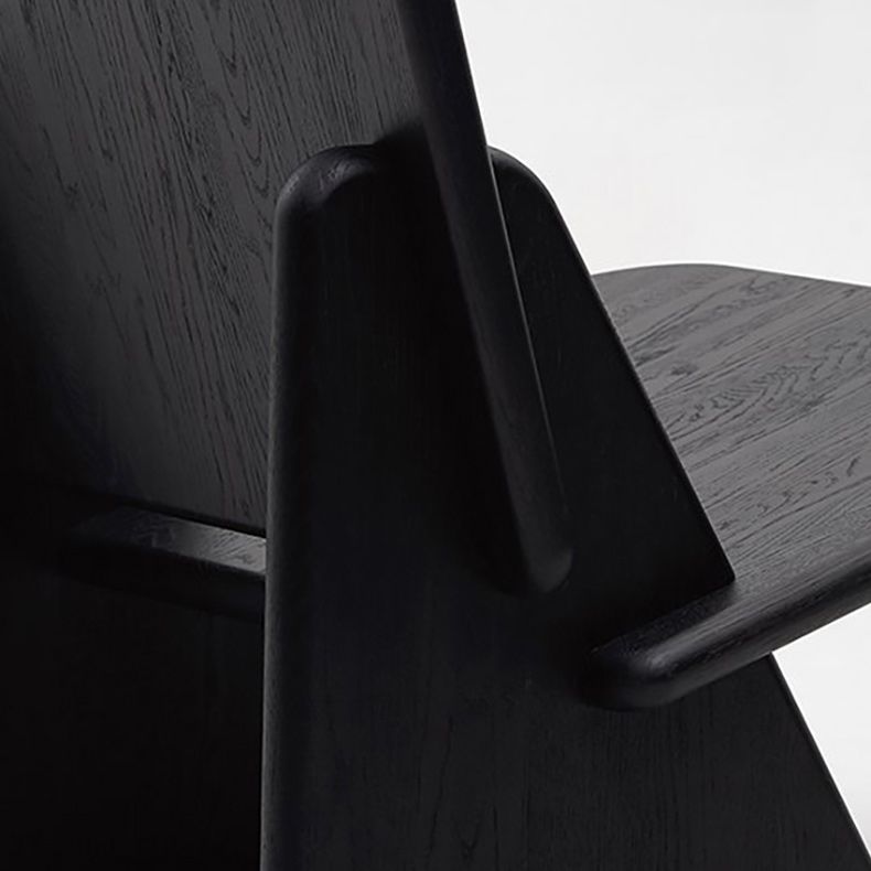 Scandinavian Living Room Lounge Chair Wooden Accent Room Chair