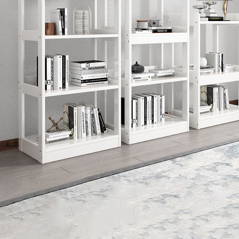 Modern Open Back Standard Bookshelf Wooden Bookcase With Shelves Clearhalo 'Bookcases' 'furn' 'furn_bookcases' 'Furniture' 'Office Furniture' 1200x1200_8f2b2590-38bc-4b51-9c8a-f752b0bd115b