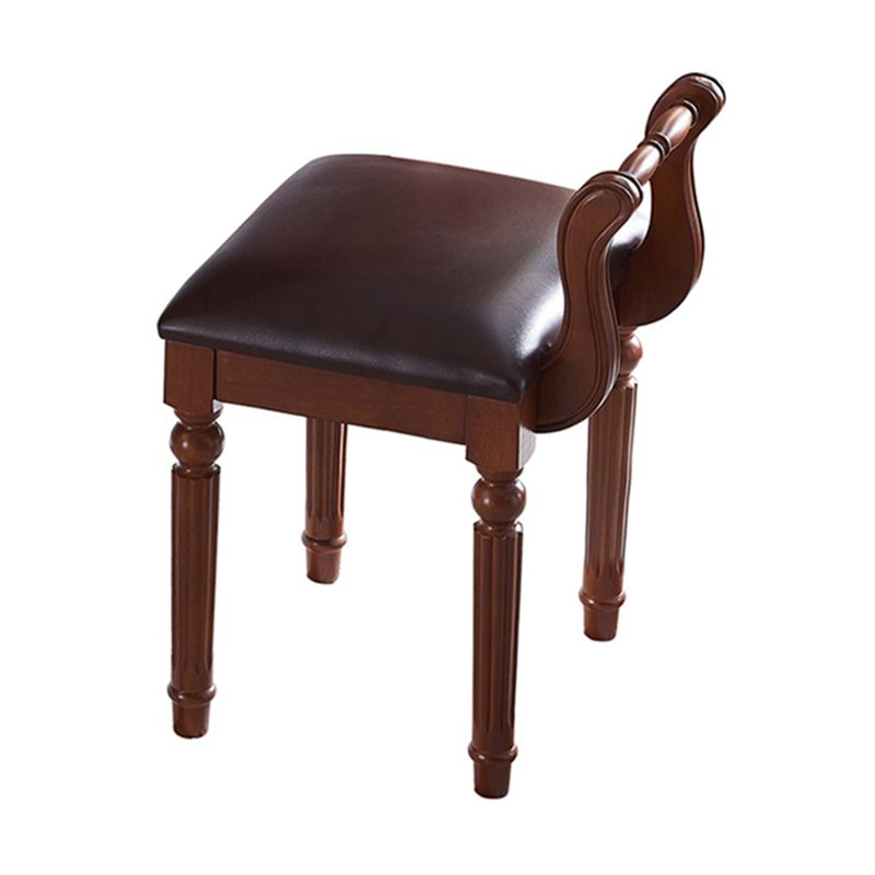 Modern Wood Dining Room Chair Open Back Single Dining Chair for Home Use Clearhalo ' kitchen&dining_furn' 'Dining Chairs' 'Dining Tables & Seating' 'dining_chair' 'furn' 'furn_dining_chair' 'Furniture' 'furniture_dining_chair' 'Kitchen & Dining Furniture' 'kitchen' 1200x1200_8f2dda91-eed5-4c88-a1ea-4591a2a8555a