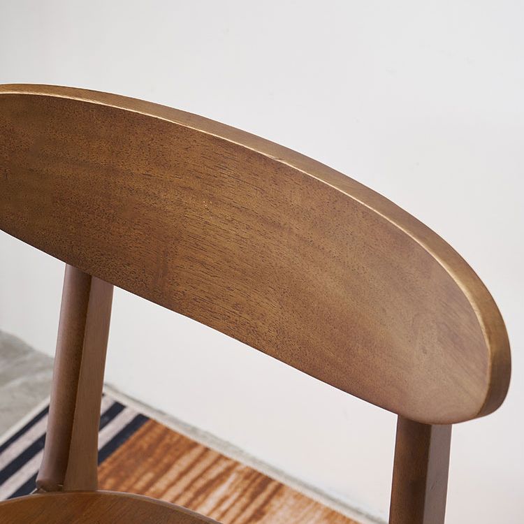 Contemporary Style Wooden Dining Chairs Open Back Dining Side Chair for Kitchen (Set of 2) Clearhalo ' kitchen&dining_furn' 'Dining Chairs' 'Dining Tables & Seating' 'dining_chair' 'furn' 'furn_dining_chair' 'Furniture' 'furniture_dining_chair' 'Kitchen & Dining Furniture' 'kitchen' 1200x1200_8f328d16-27fc-45db-9ab1-1102c7753fe6