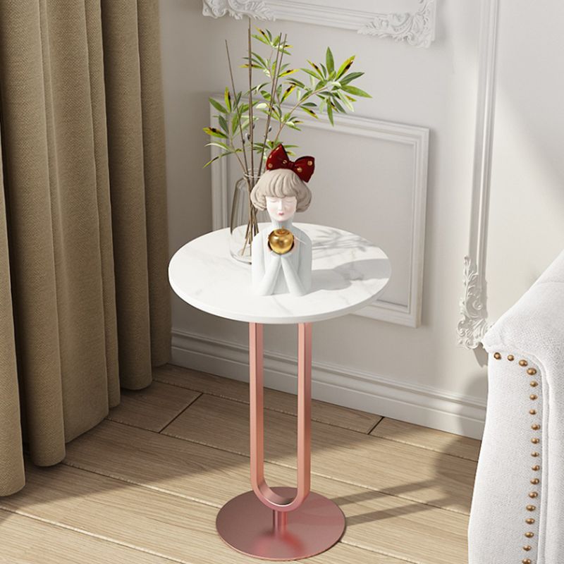 Dia 15,7 "/19.7" TABELLO DI PIETTA ROULD TABELLA Piedistale in bianco