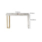 Glam Style Stone Bar Dining Table Rectangle Bar Table for Indoor Clearhalo 'Bar Furniture' 'Bar Tables' 'bar_tables' 'furn' 'furn_bar_tables' 'Furniture' 'Kitchen & Dining Furniture' 1200x1200_8f393b1e-c1f5-4811-be29-81b00e83e1e5