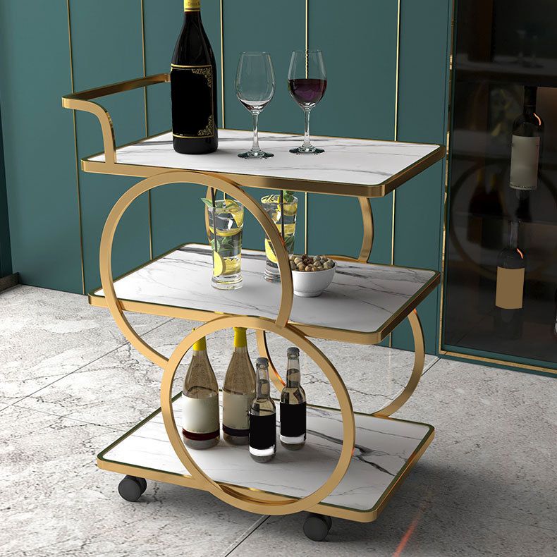 31,50 "Hoge hedendaagse stijl Prep Table Rolling Metal Prep Table voor keuken